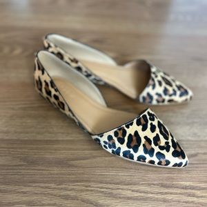 J Crew Leopard Print Calf Hair